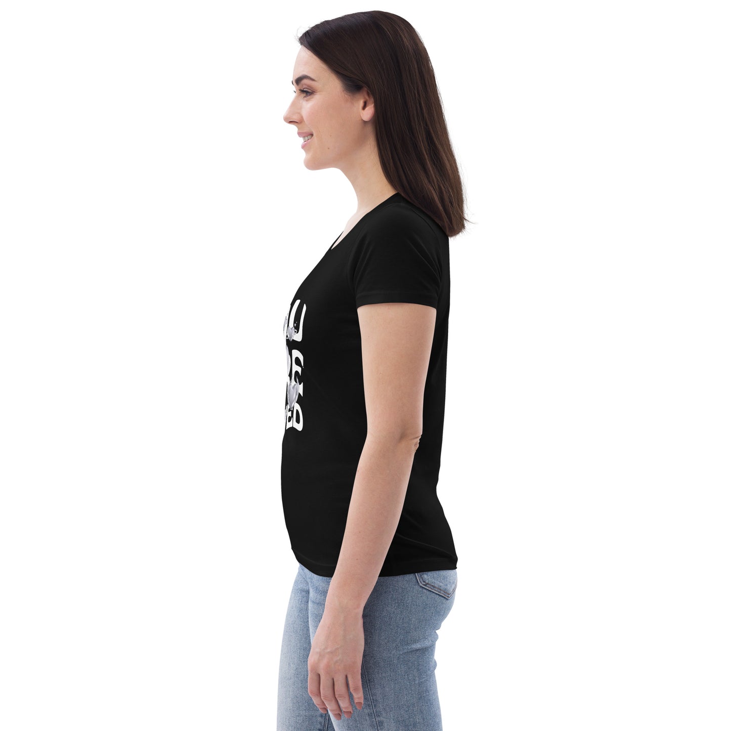 Women's fitted eco tee